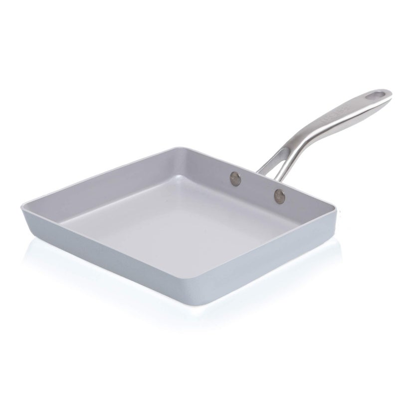 TECHEF - CeraTerra Ceramic Nonstick Tamagoyaki Japanese Omelette Pan/Egg Pan Skillet, (PTFE, PFAS, and PFOA Free), Induction-Ready, Made in Korea - Image 1